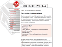 Tablet Screenshot of lukineuvola.fi